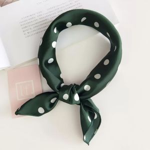 Soft Silky Square Scarf for Bag Head Neck Hair Bag